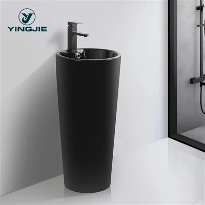 Slàn-reic Black Pedestal basgaid nighe